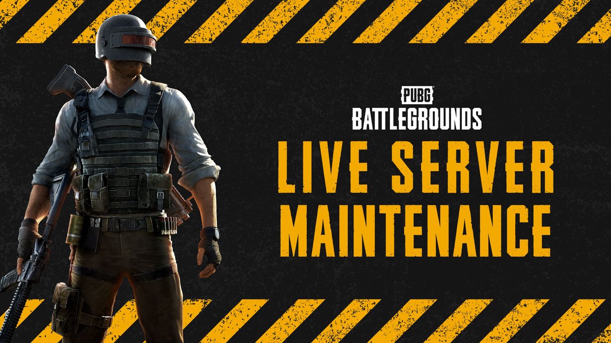 server maintenance pubg