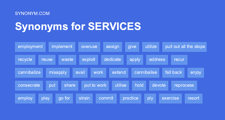 service synonym