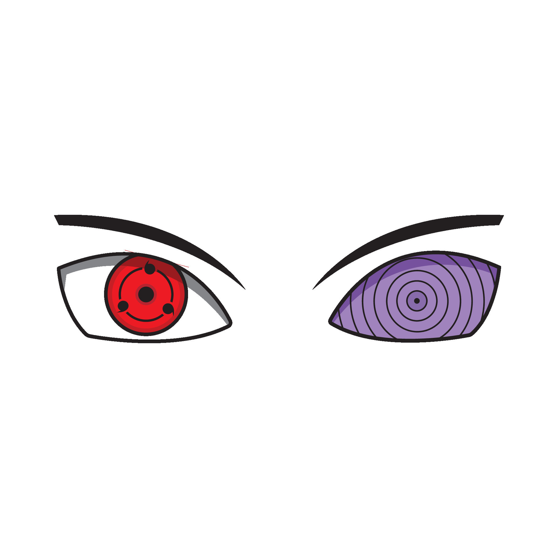 sharingan and rinnegan