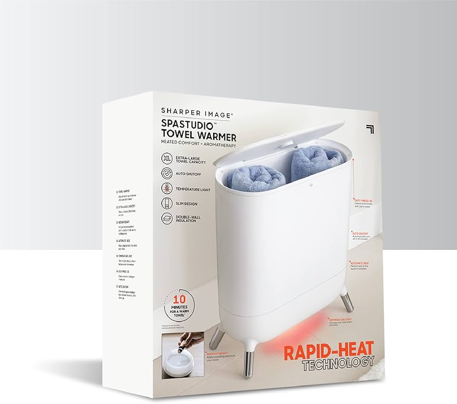 sharper image towel warmer