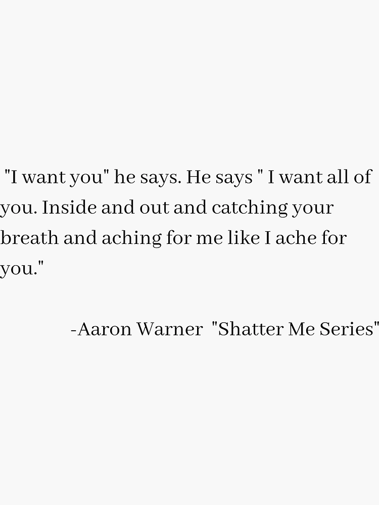 shatter me quotes