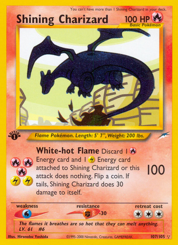 shining charizard pokemon