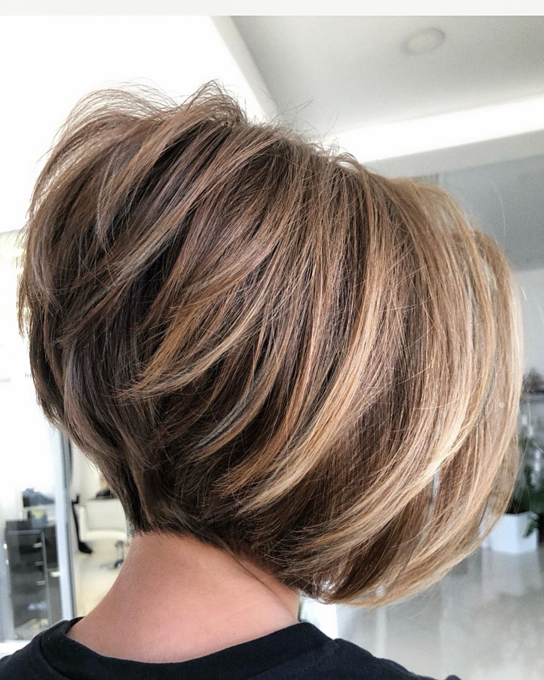 short tapered bob hairstyles