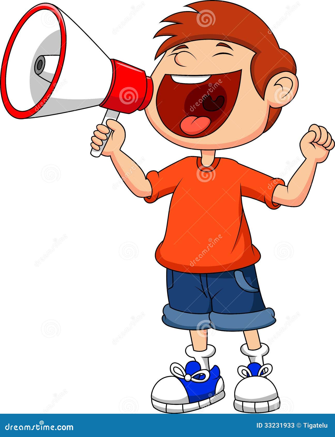 shout clipart