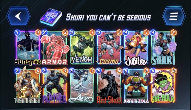 shuri deck