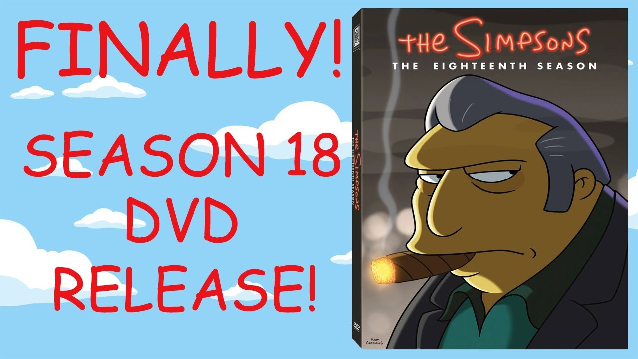 simpsons series 18