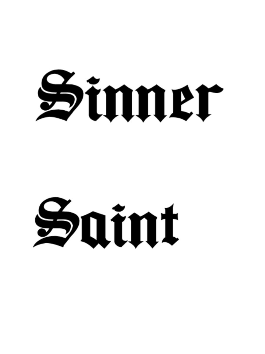 sinner tattoo