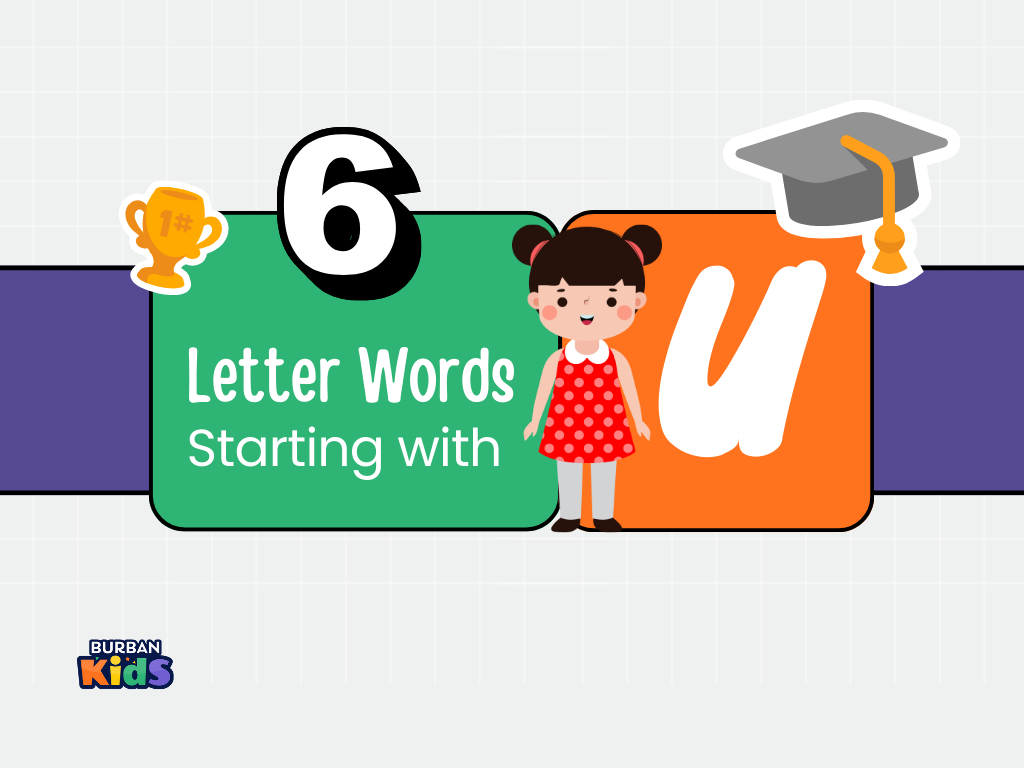 six letter words beginning with u