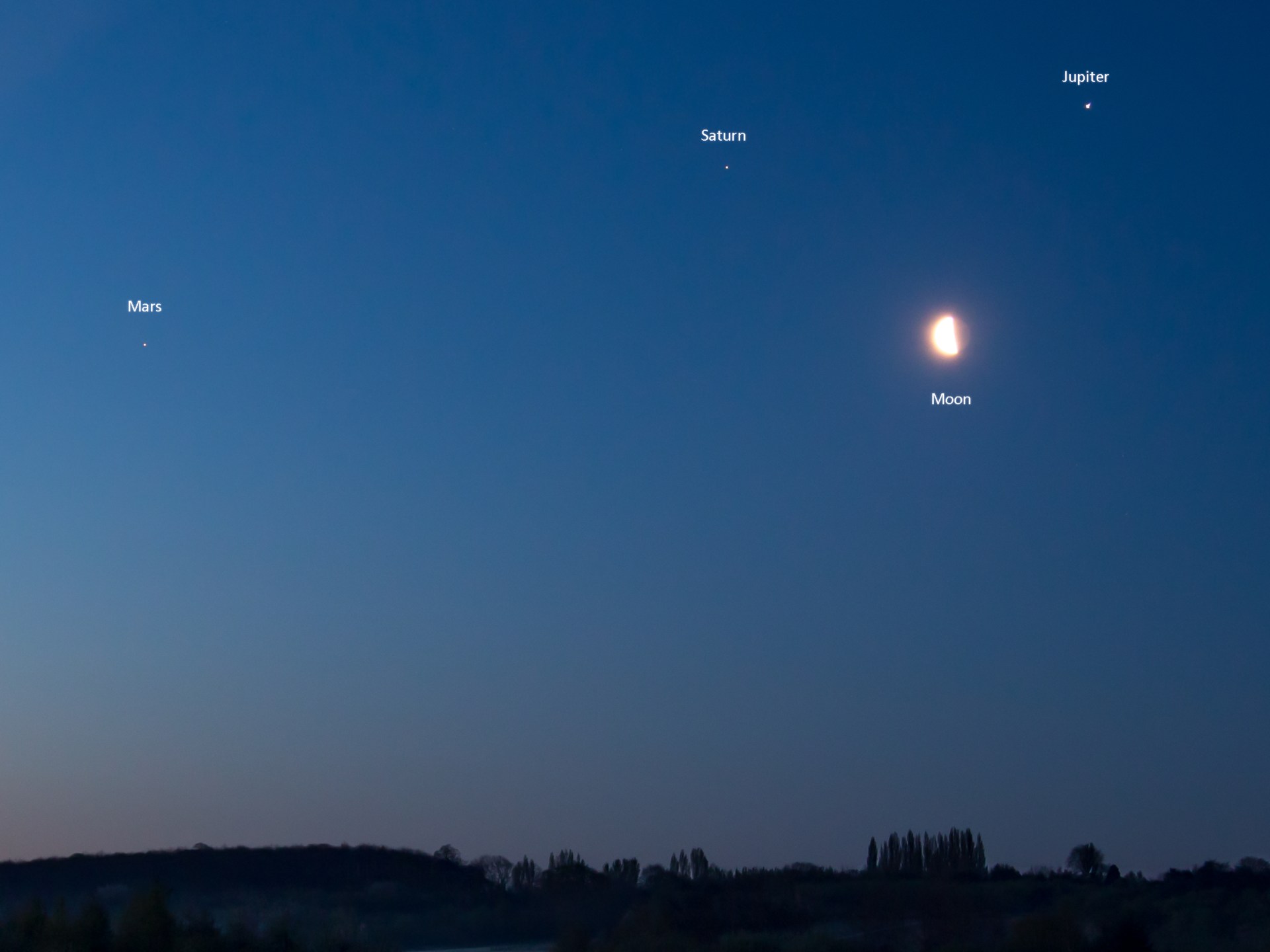 sky tonight uk planets