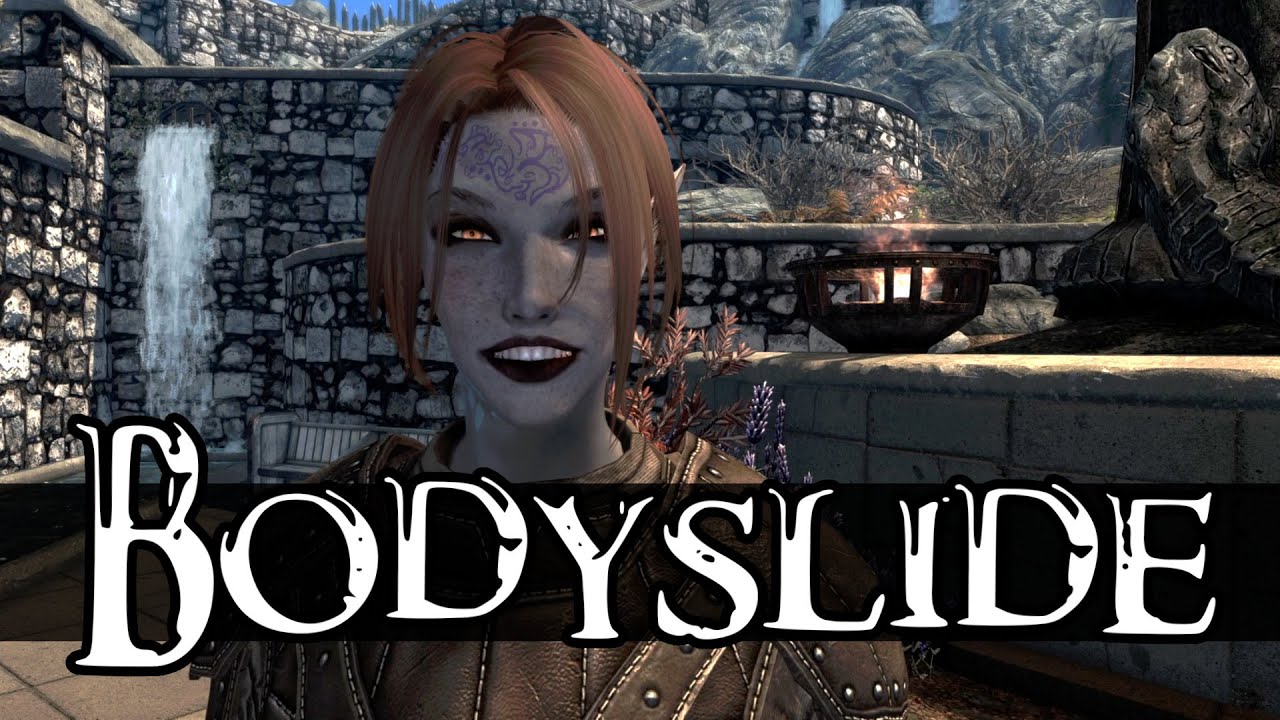 skyrim body slide