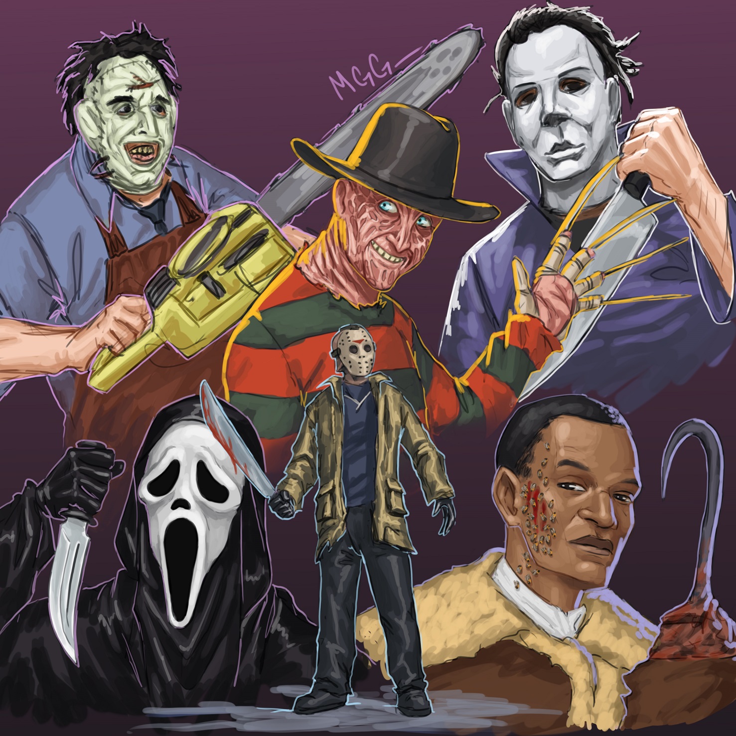 slasher fanart