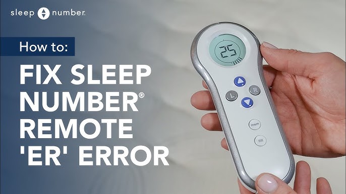 sleep number controller not working