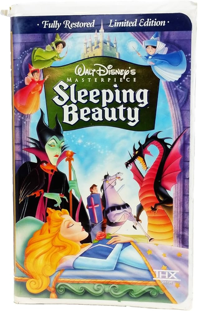 sleeping beauty on vhs