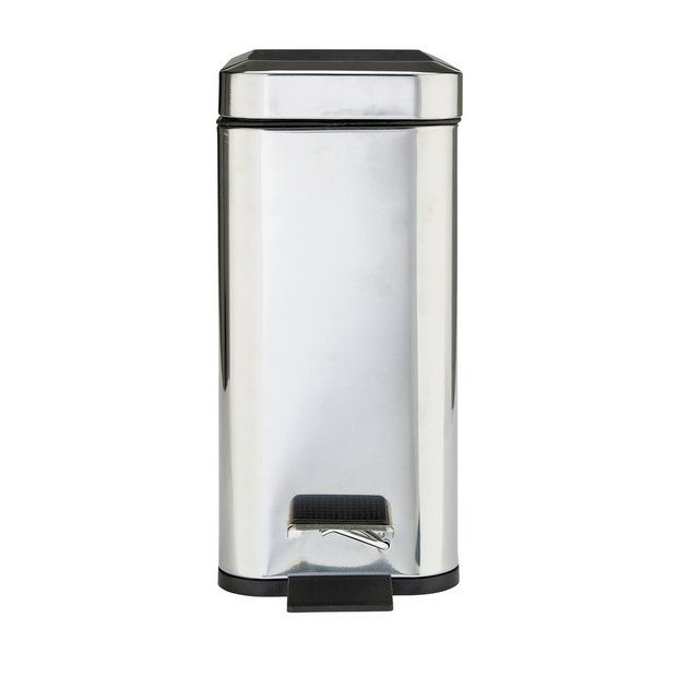 slim bathroom bin