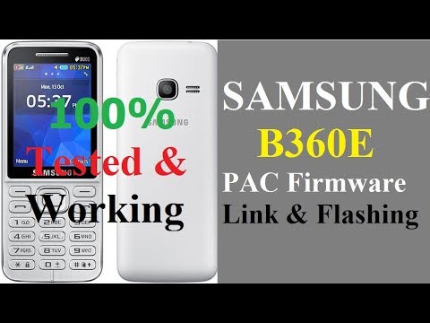 sm b360e flash file