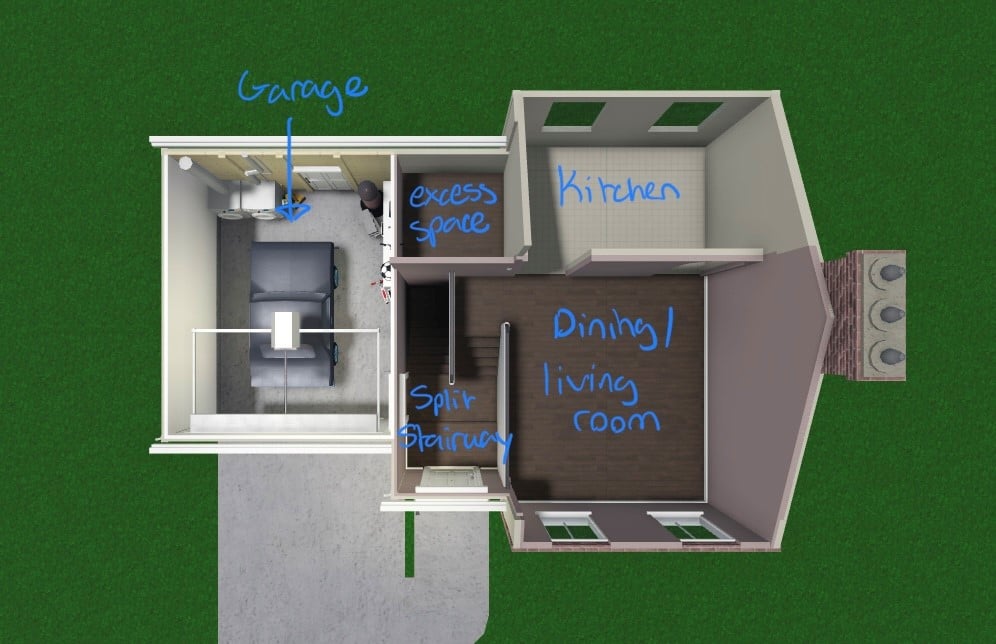 small bloxburg house layout