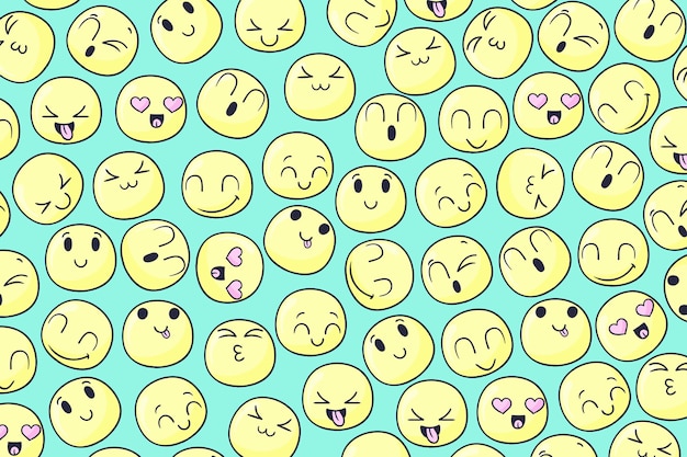 smiley face background