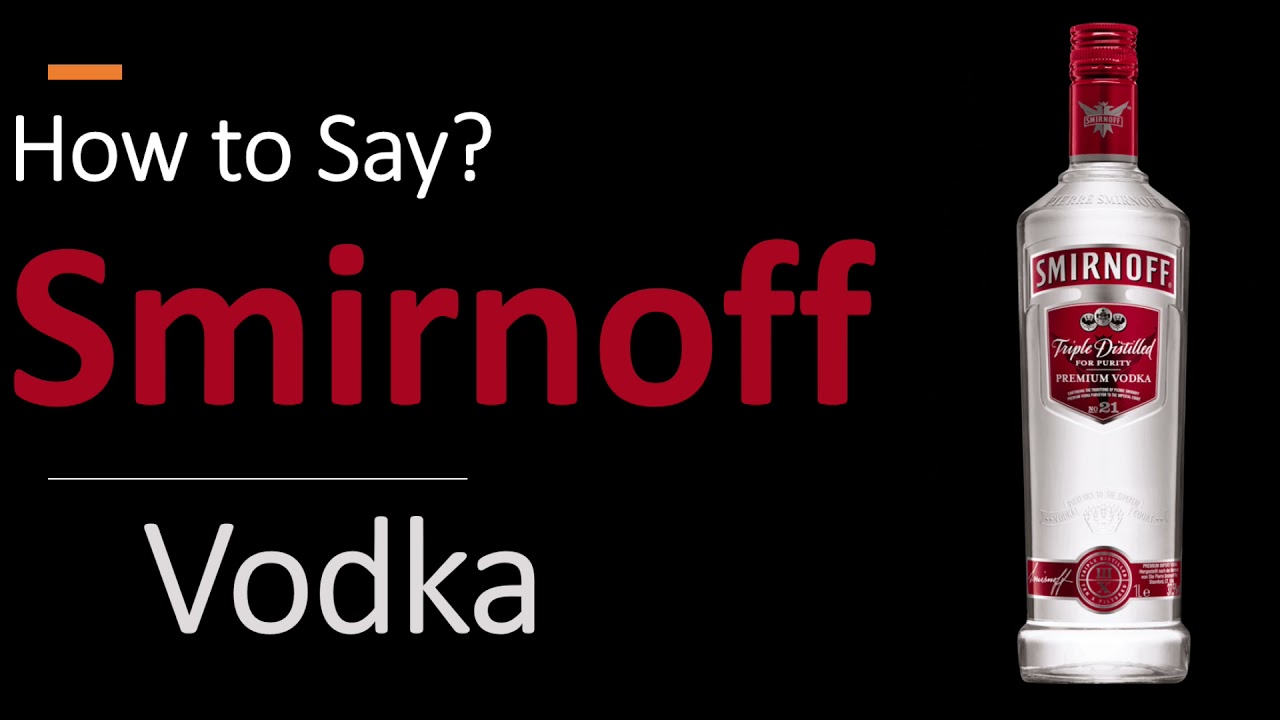 smirnoff pronunciation