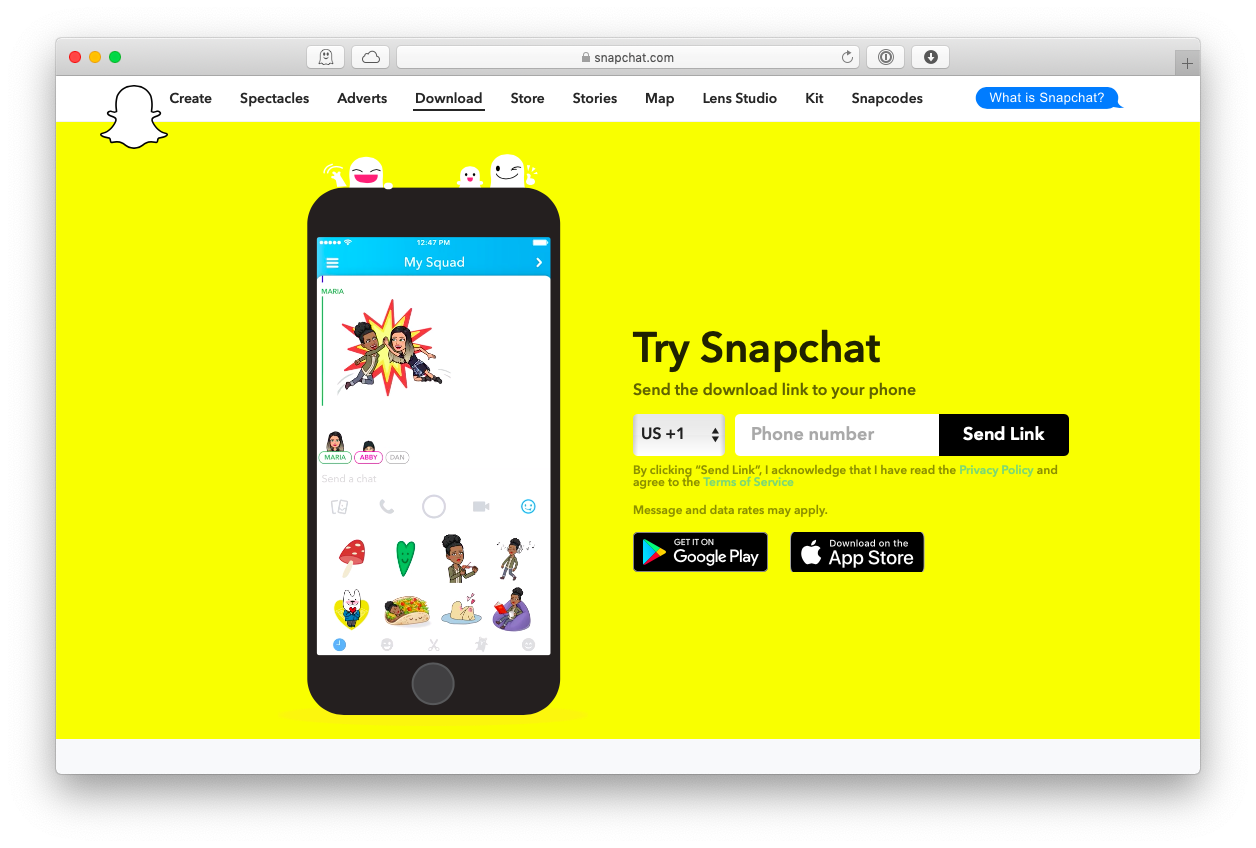 snapchat mac