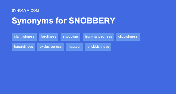 snob antonym