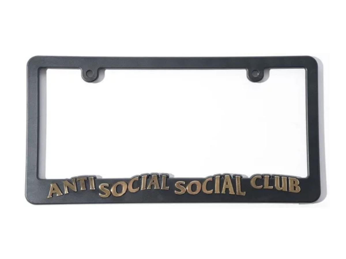 social club license plate