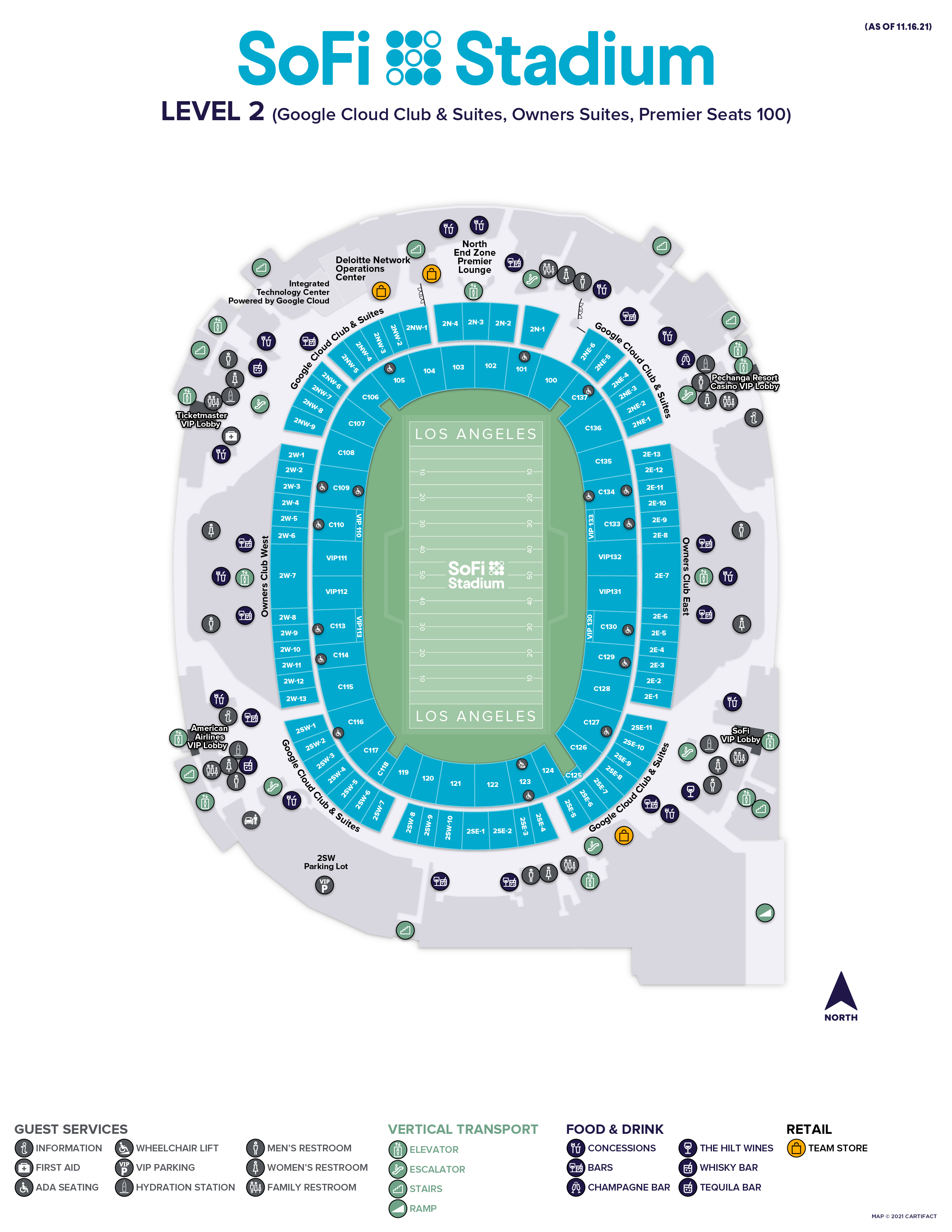 sofi seating chart