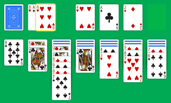 solitaire klondike 3 turn