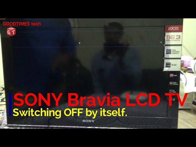 sony tv switching off by itself