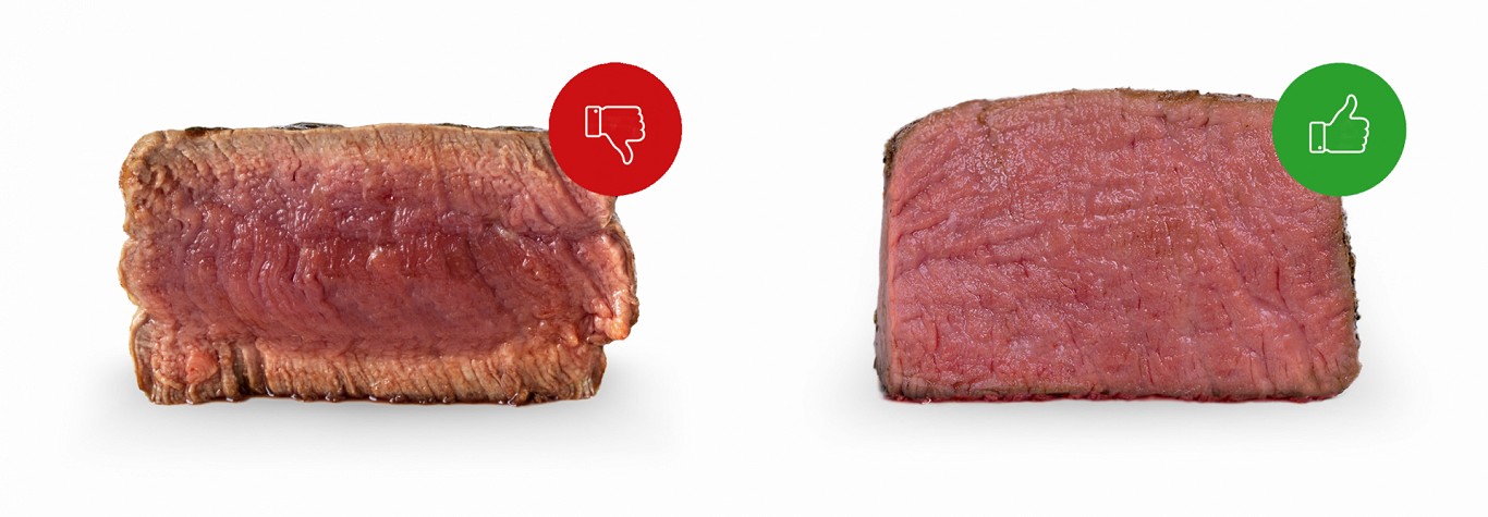 sous vide vs normal steak