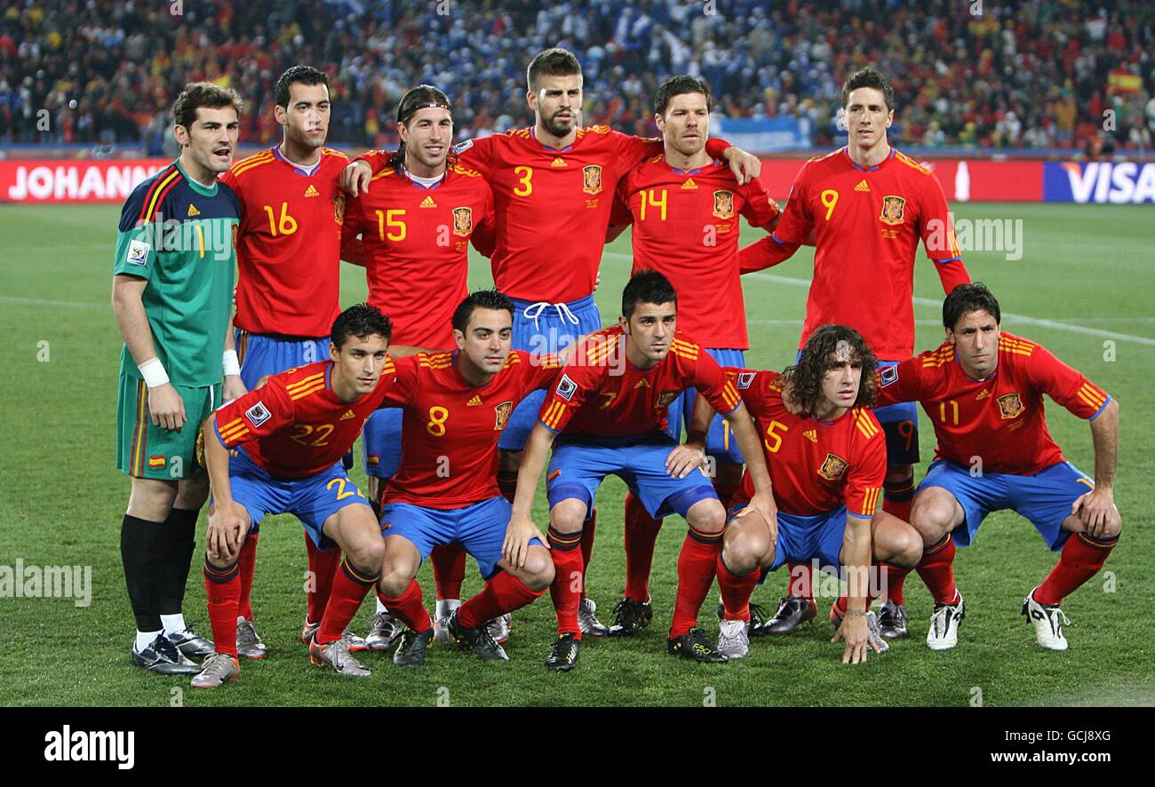 spain 2010 world cup squad