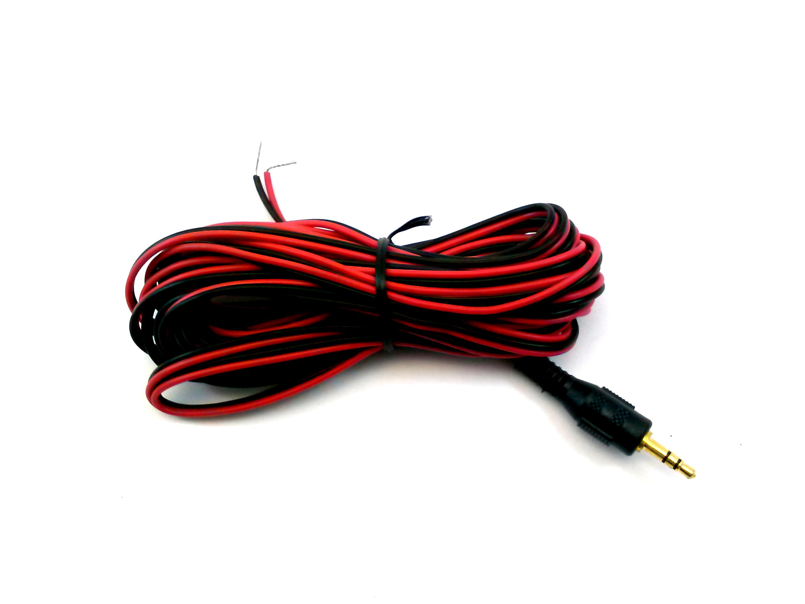 speaker wire to aux