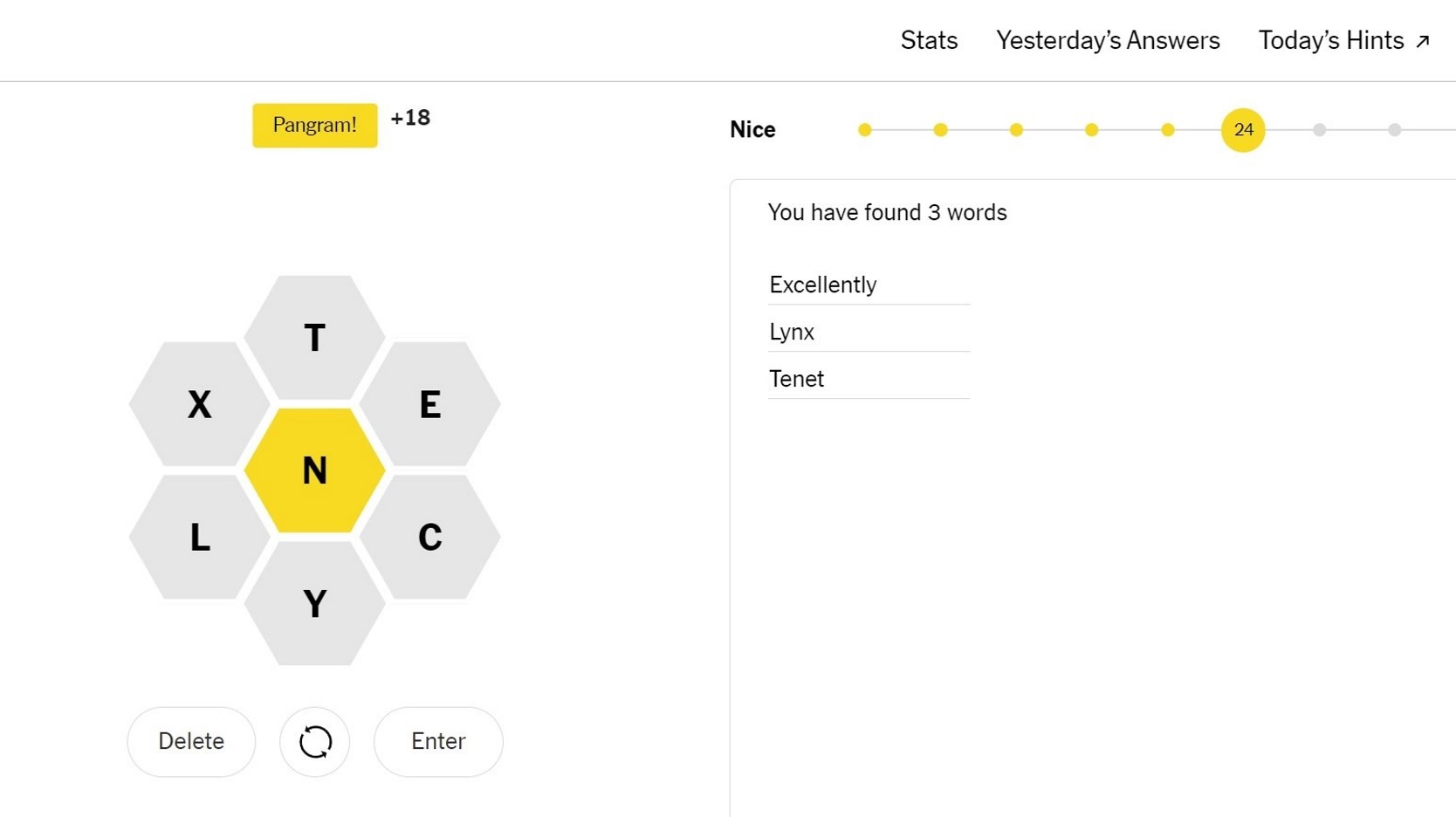 spelling bee answers