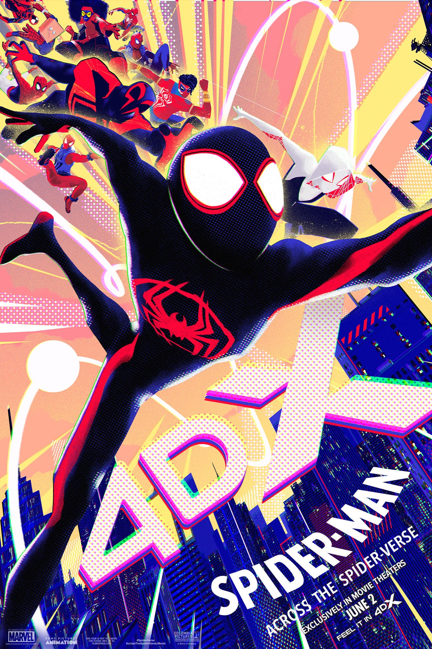 spiderman into the spider verse 4dx