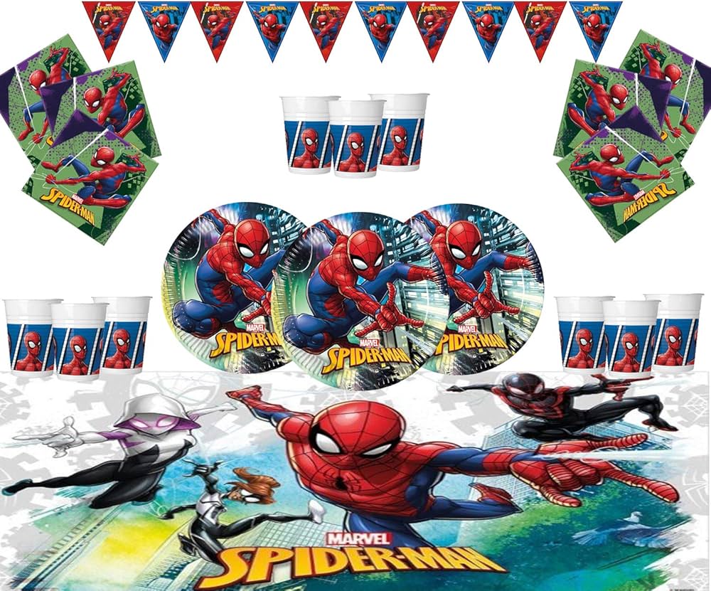 spiderman party supplies