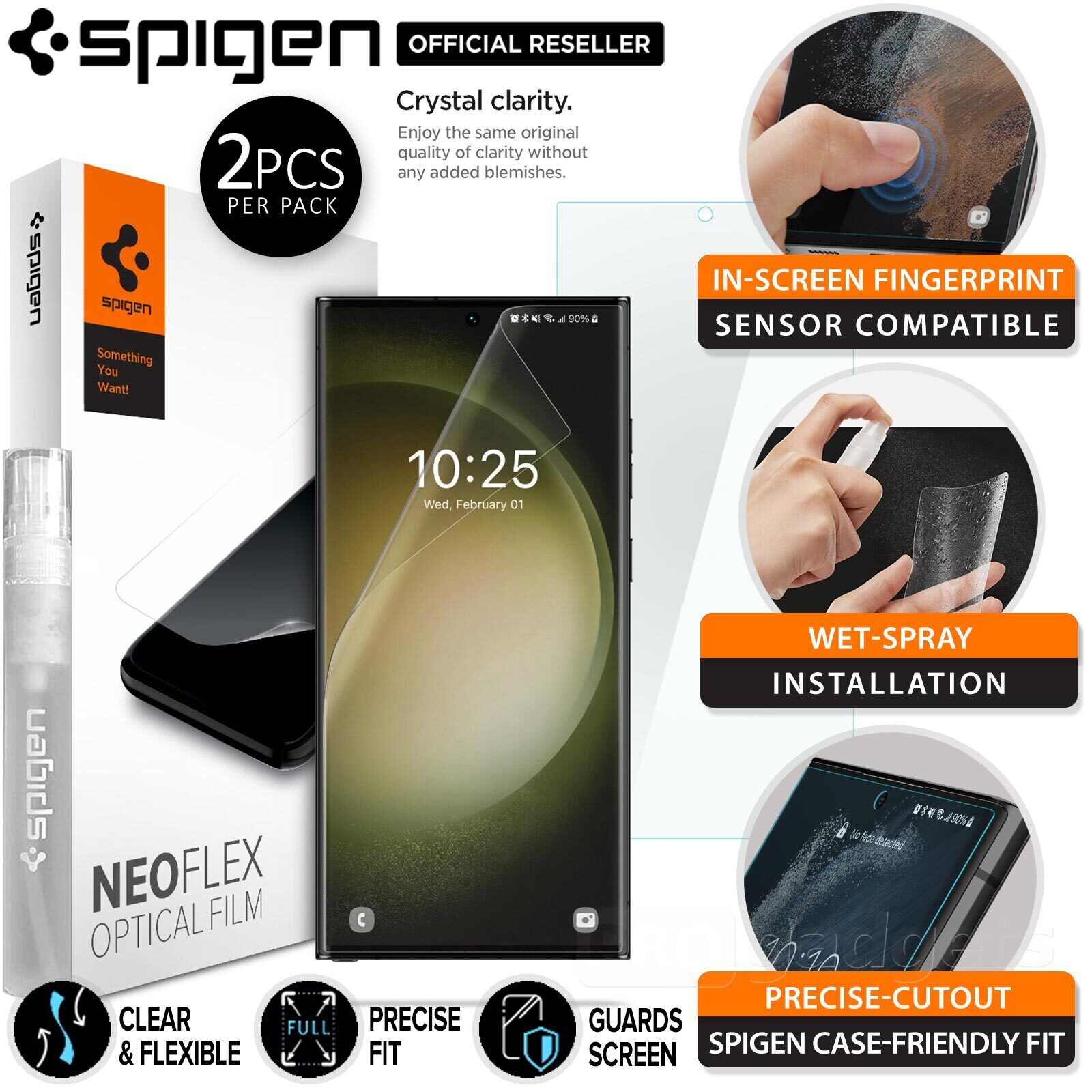 spigen s23 ultra screen protector