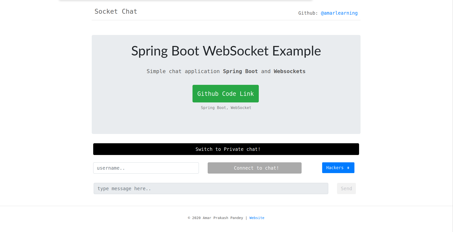 spring boot github