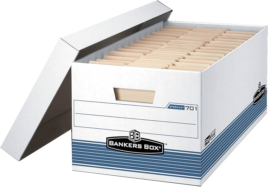 staples bankers boxes