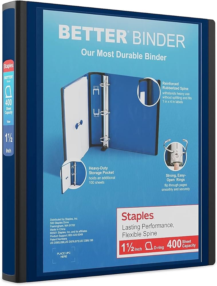 staples better binder