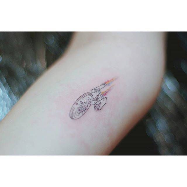 star trek enterprise tattoo