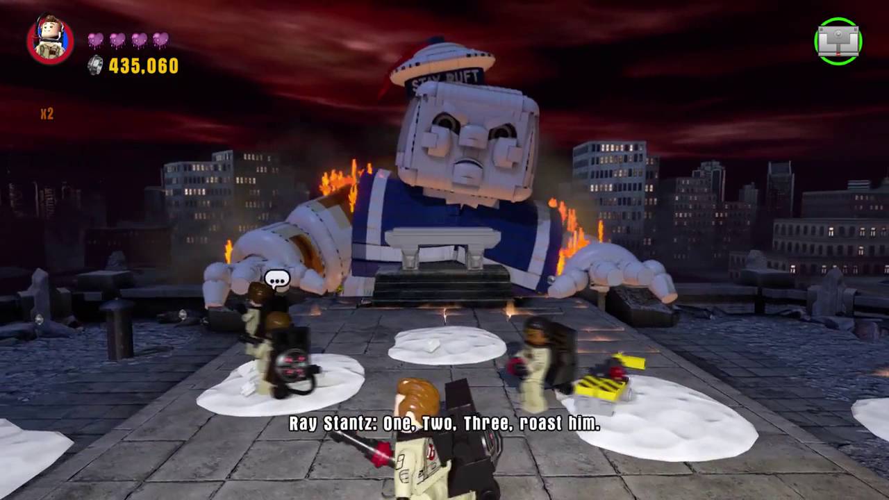 stay puft marshmallow man lego dimensions