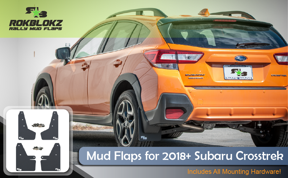 subaru crosstrek mud flaps