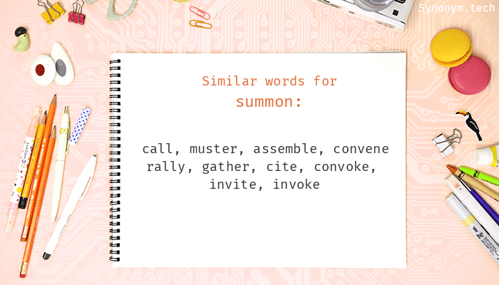 summon synonym