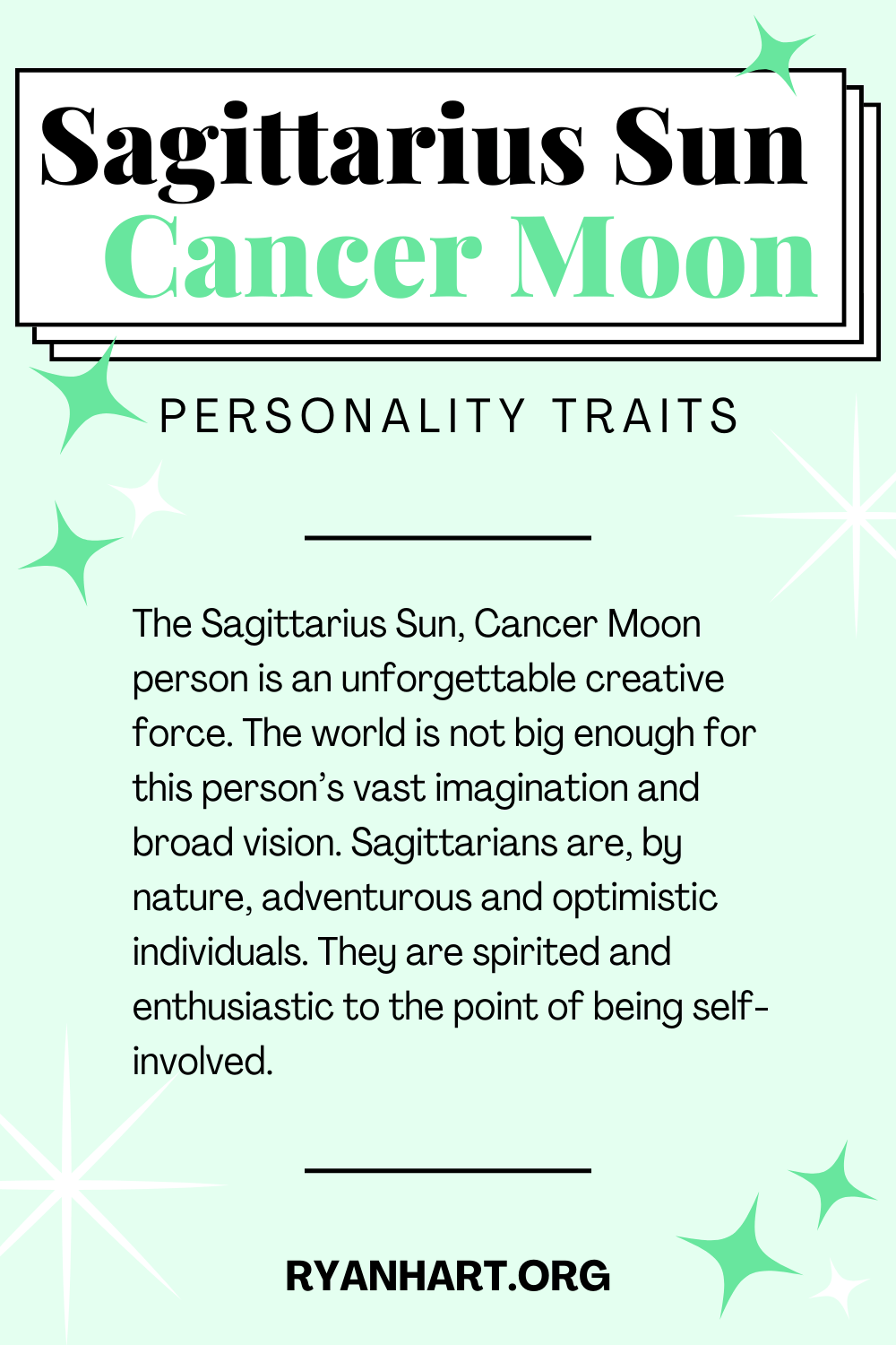 sun cancer moon sagittarius