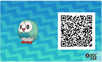 sun qr code pokemon