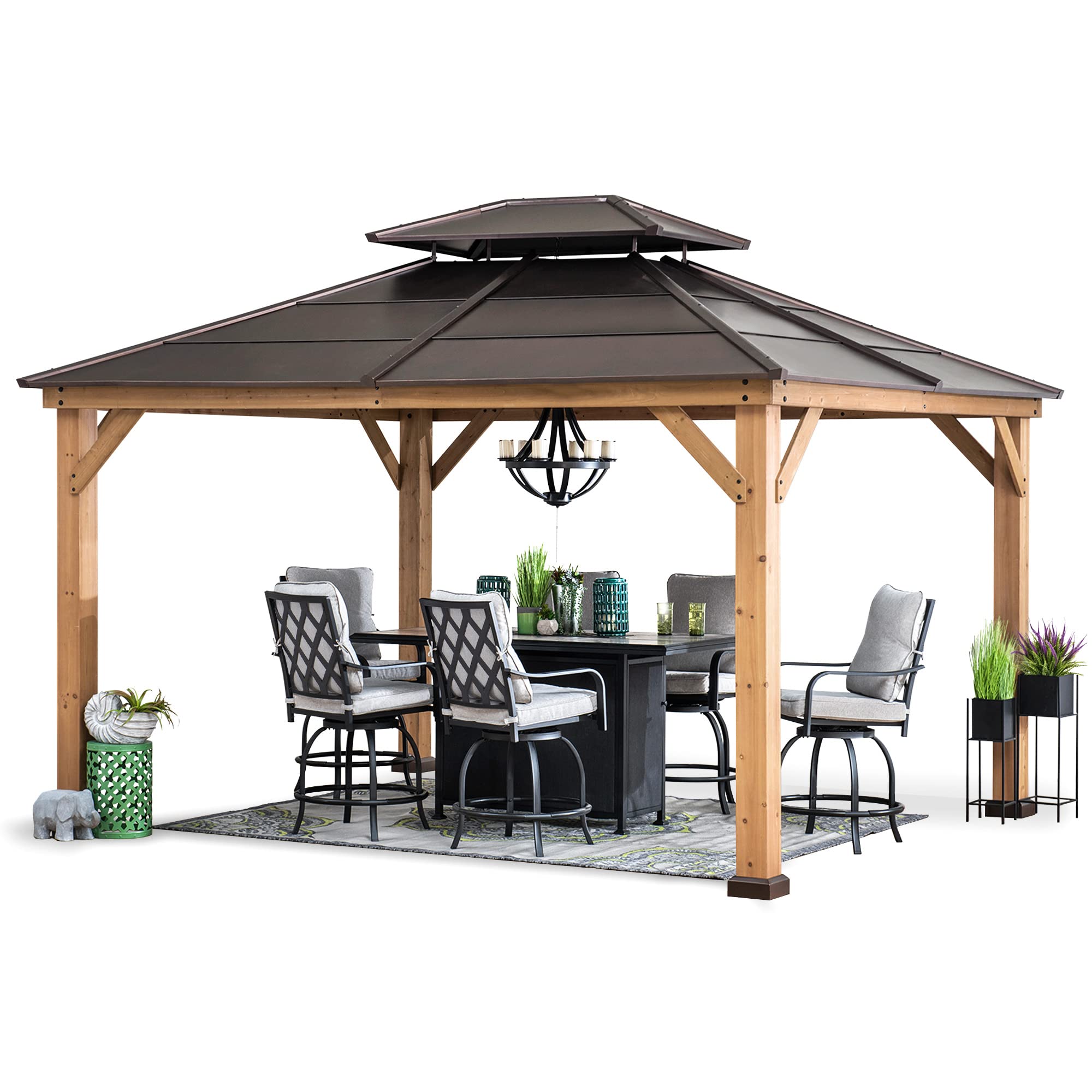 sunjoy gazebo 11x13