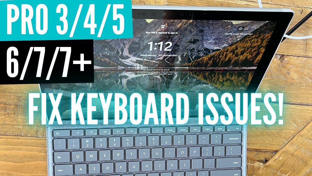 surface pro 3 keyboard cover not working