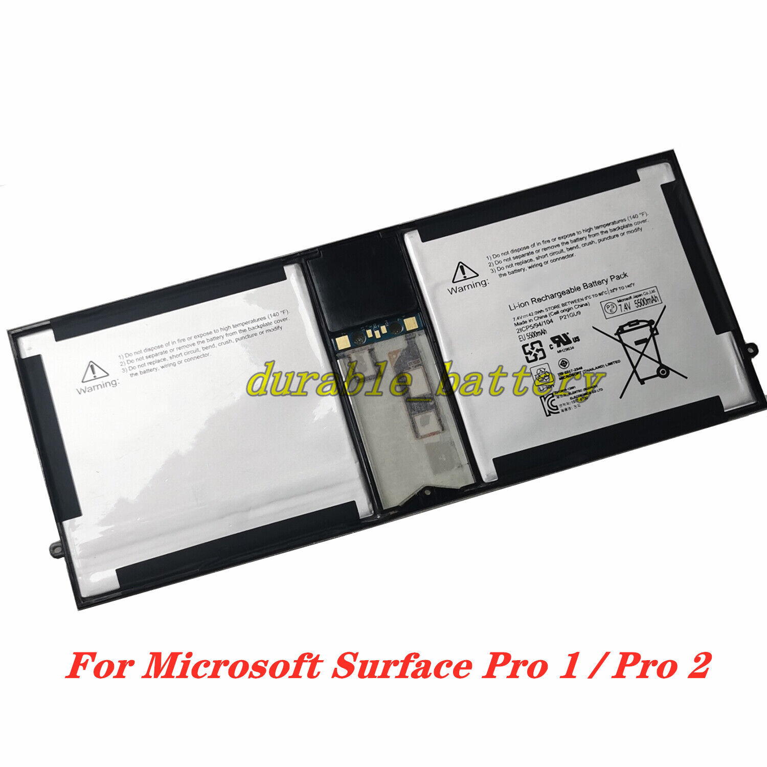 surface pro replacement battery