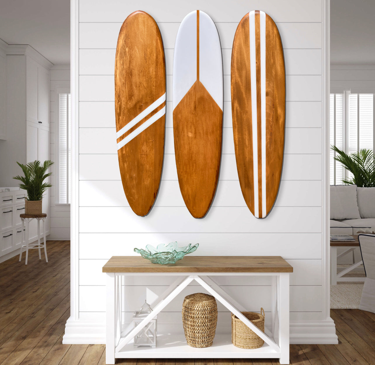 surfboard wall decor