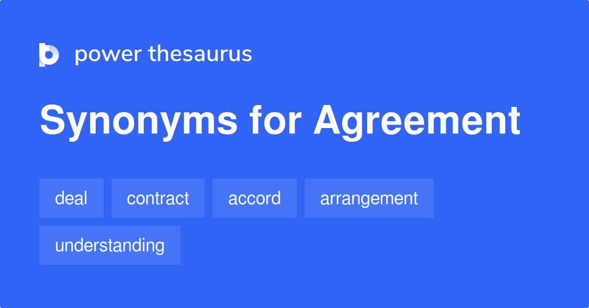 synonym agreement