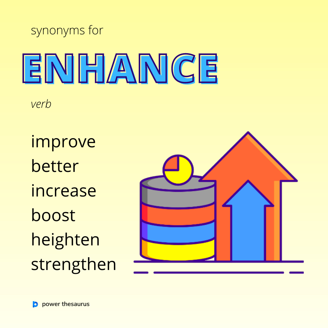 synonym for enhancing